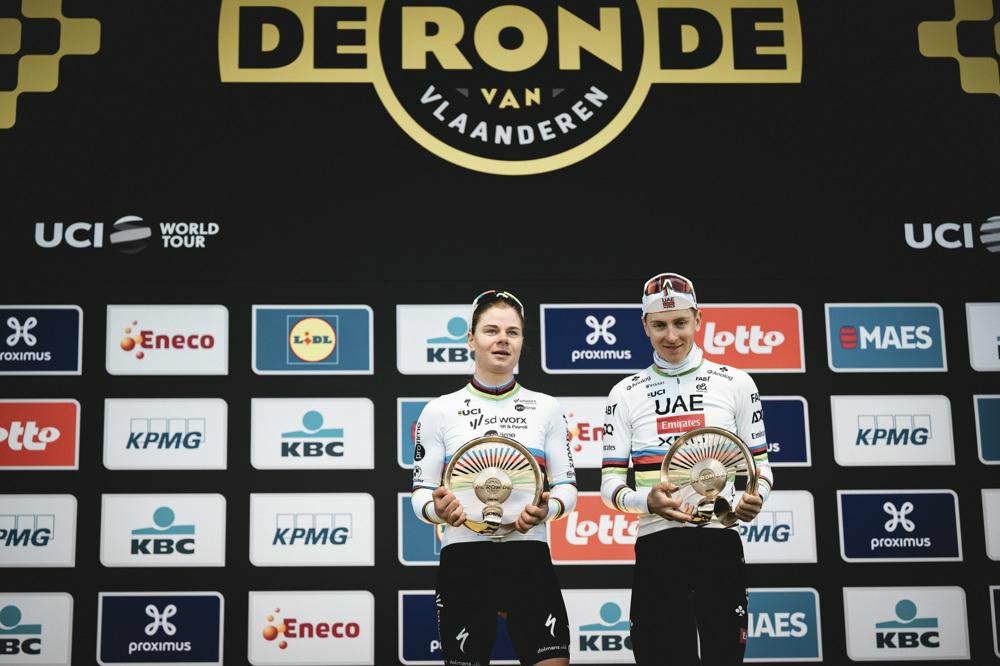 Alle info over parcours en teams voor Ronde van Vlaanderen 2026