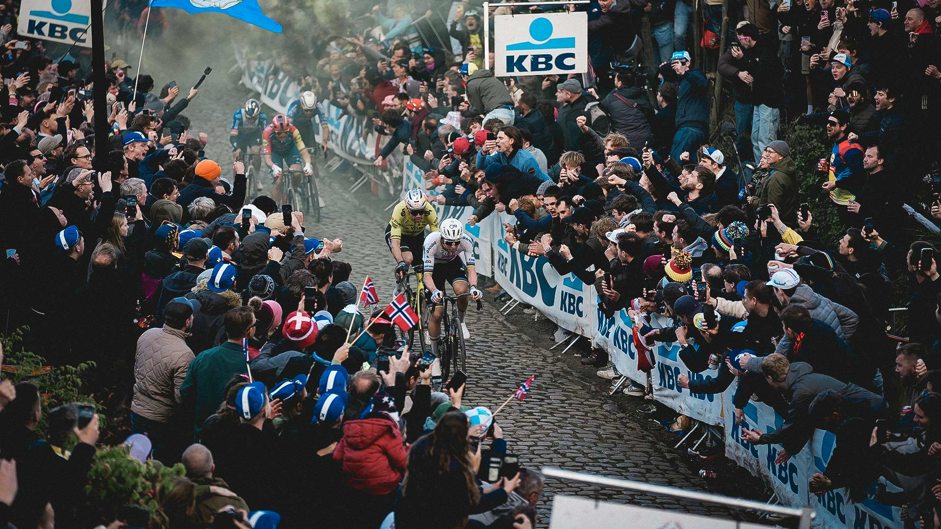 Pogačar co-détenteur du record au Tour des Flandres