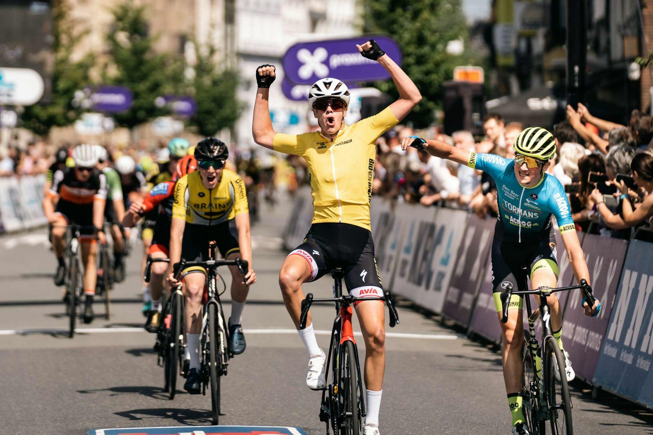 Cedric Keppens wins first Tour of Flanders for men U17