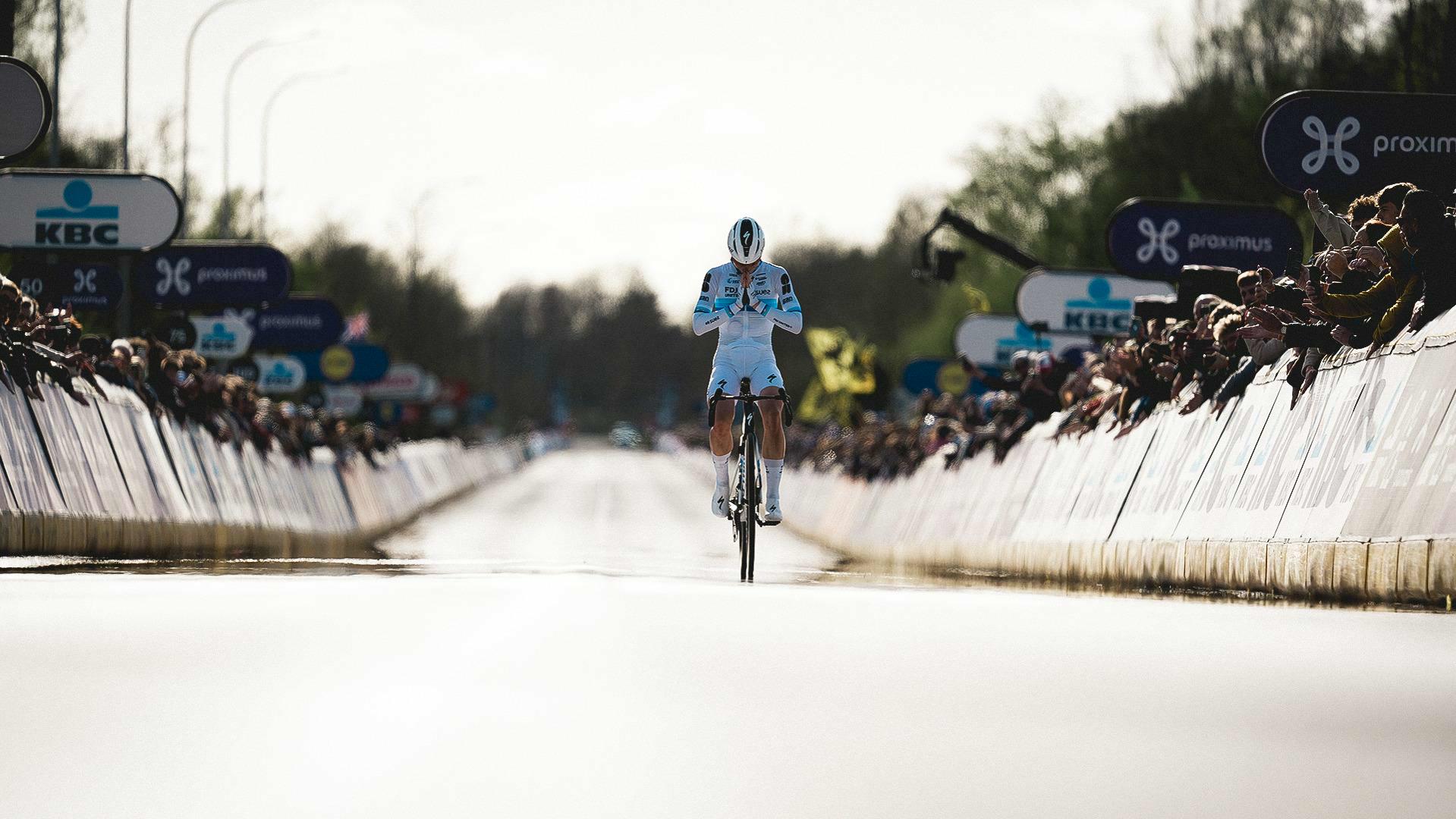 Vollering remporte sa première victoire à Audenarde